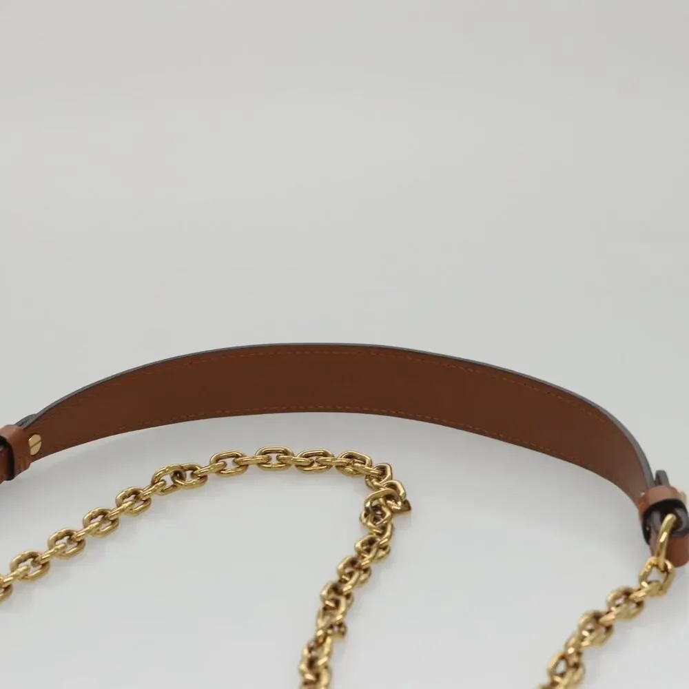 LOUIS VUITTON Catgram Sack Twist MM Shoulder Bag Marron M44408